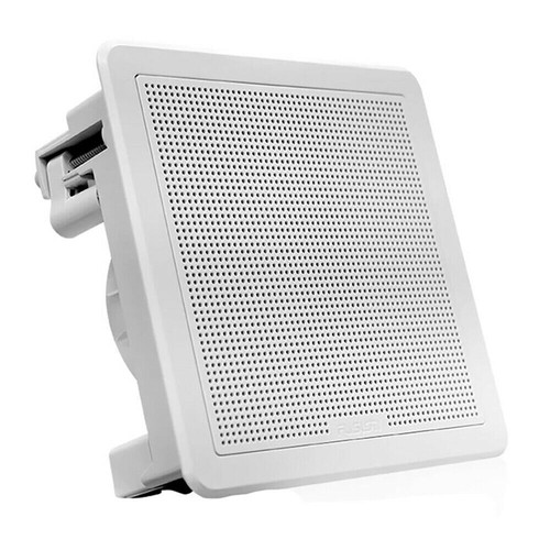 Fusion FM-F65RW 6" White Square Flush Mount Speakers 010-02299-10 - Picture 5 of 8