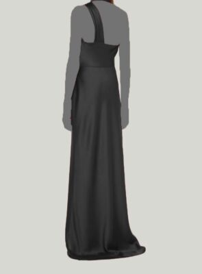 Jason Wu Collection Draped Twist Halter Gown, Black, Women's, 0, Evening Formal Gala Gowns Mother of the Bride Groom Halter Neck Gowns