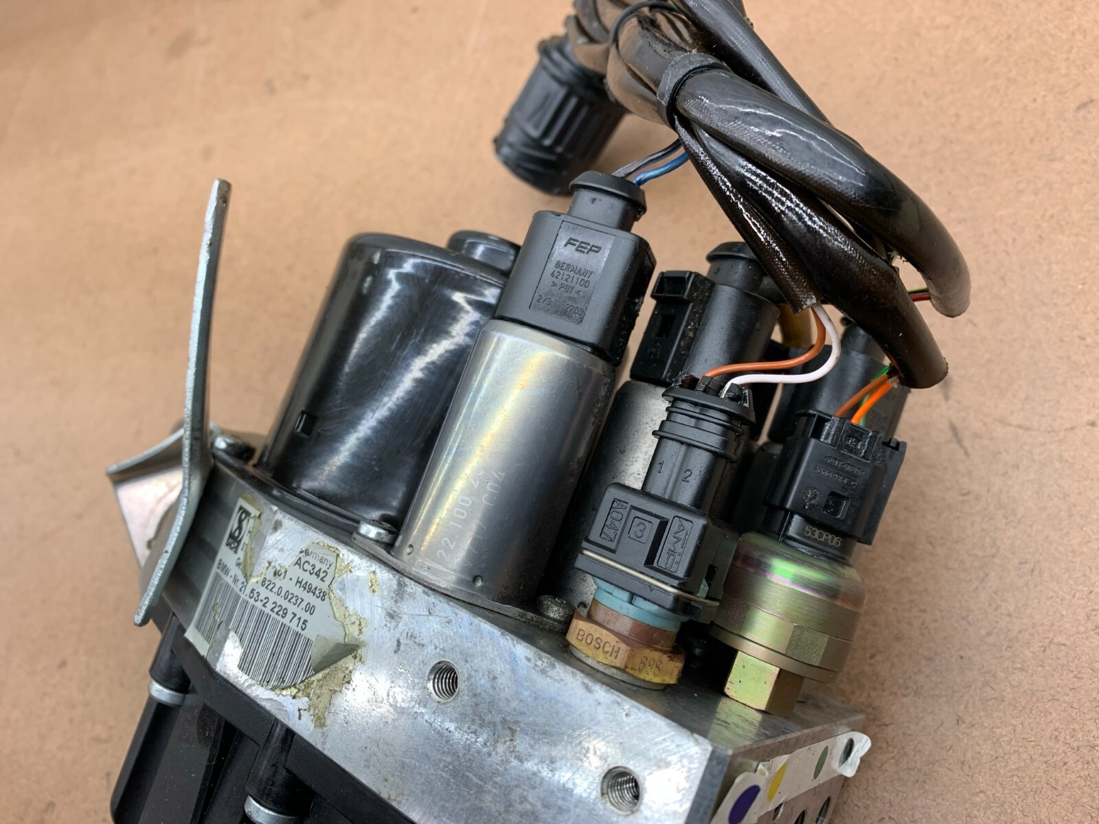 20012006 BMW E46 M3 SMG Trans Hydraulic Clutch Actuator Pump Accumulator Lines eBay