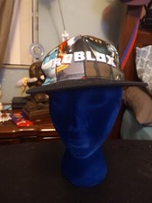 Roblox Character Embroidered Snapback Hat Cap Game