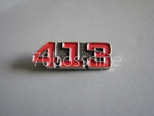 Dodge Chrysler Plymouth 413 Engine Red Logo Automotive Hat Pin Lapel Pin Dodge Chrysler Plymouth 413 Engine Red Logo Automotive Hat Pin Lapel Pin