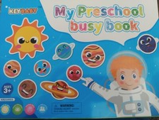 My preschool Busy book- Learning and fun for kids - Letters Colors Numbers More