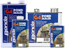 Waterproof Pond Sealer Bonda G4 All Sizes - All Colours Deep Bonding Coating