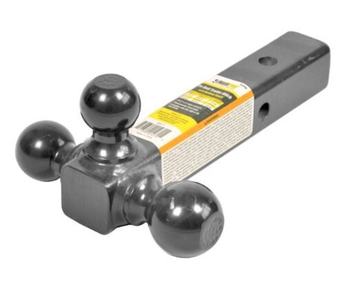 Black 70270 Hollow Shaft Triple Ball Mount Black Hollow Shaft Triple Ball Mount