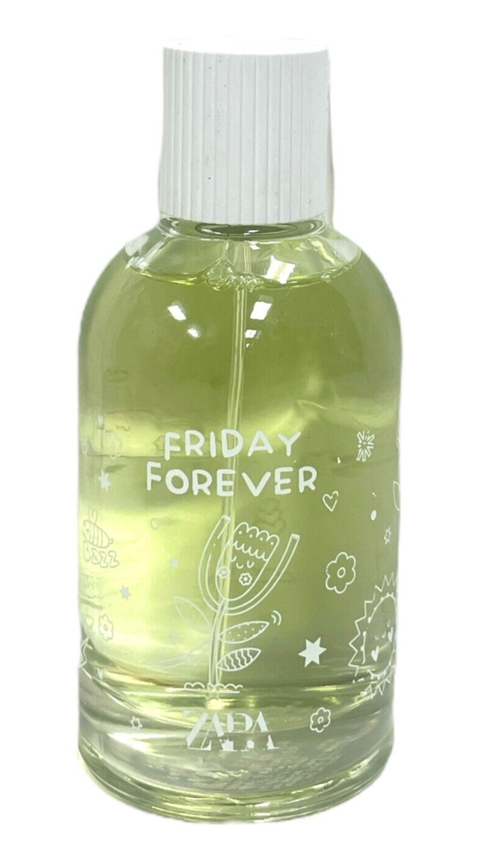 Zara Friday Forever Eau De Cologne (3.38fl.oz/100ml) As Seen