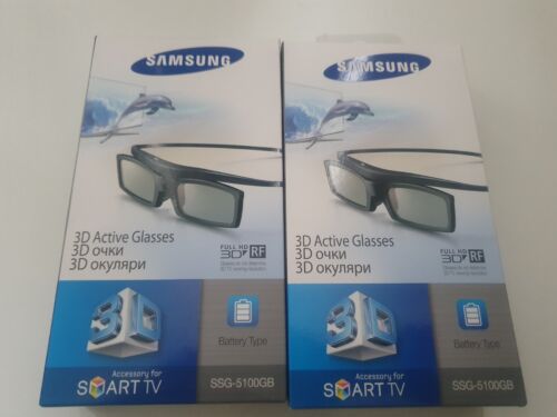Samsung 3D Active Glasses NEW &SEALED Full HD Smart TV SSG-3050GB Lunettes,Black - Afbeelding 1 van 4