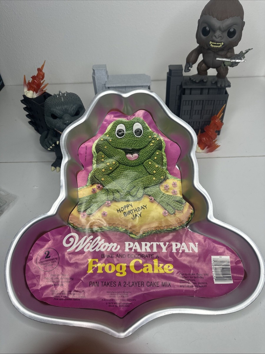 Vtg '79 Wilton FROG Toad Cake Pan Mold 502-1816 Birthday Party W