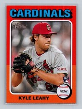2024 Topps Heritage Kyle Leahy RC #344 Cardinals
