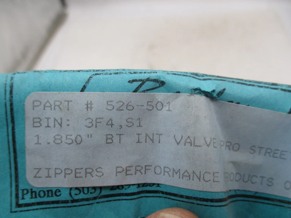 Válvula de admisión Harley Davidson Pro Street doble leva 526-501 Foto 3 de 3
