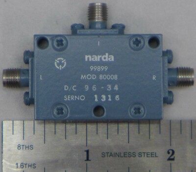 Narda 99899 Mod 80008 Double Balanced Mixer