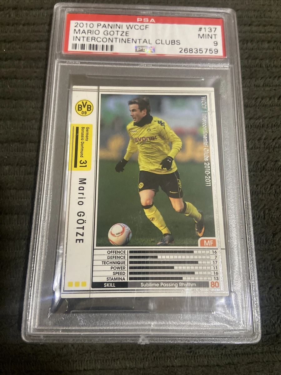 2010-11 Panini WCCF Intercontinental Clubs - Mario Götze #137/352