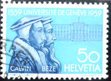 Szwajcaria 1959 Mi 671, Universite de Geneve, stemplowane