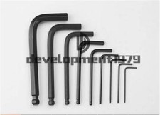 Nuevo Juego de llaves hexagonales de 9 piezas 1,5/2/2,5/3/4/5/6/8/10 mm llave Allen llave hexagonal