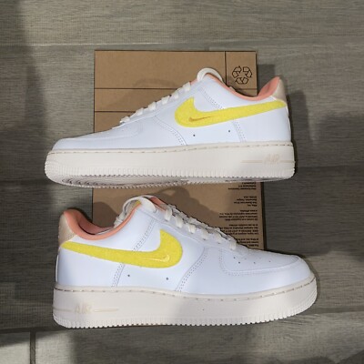 air force blanche et jaune femme