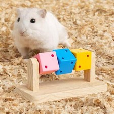 Hamster Cage Toy Multifunctional Exercise Hamster Habitat Decor Squirrel Playing