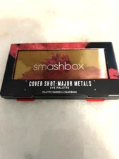 Smashbox Cover Shot Major Metals Eye Palette 8 Colors Of Eyeshadows, NIB