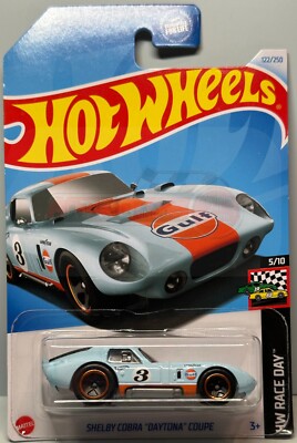 Hot Wheels 2024 Shelby Cobra Daytona Coupe 122/250 HW Race Day 5/10