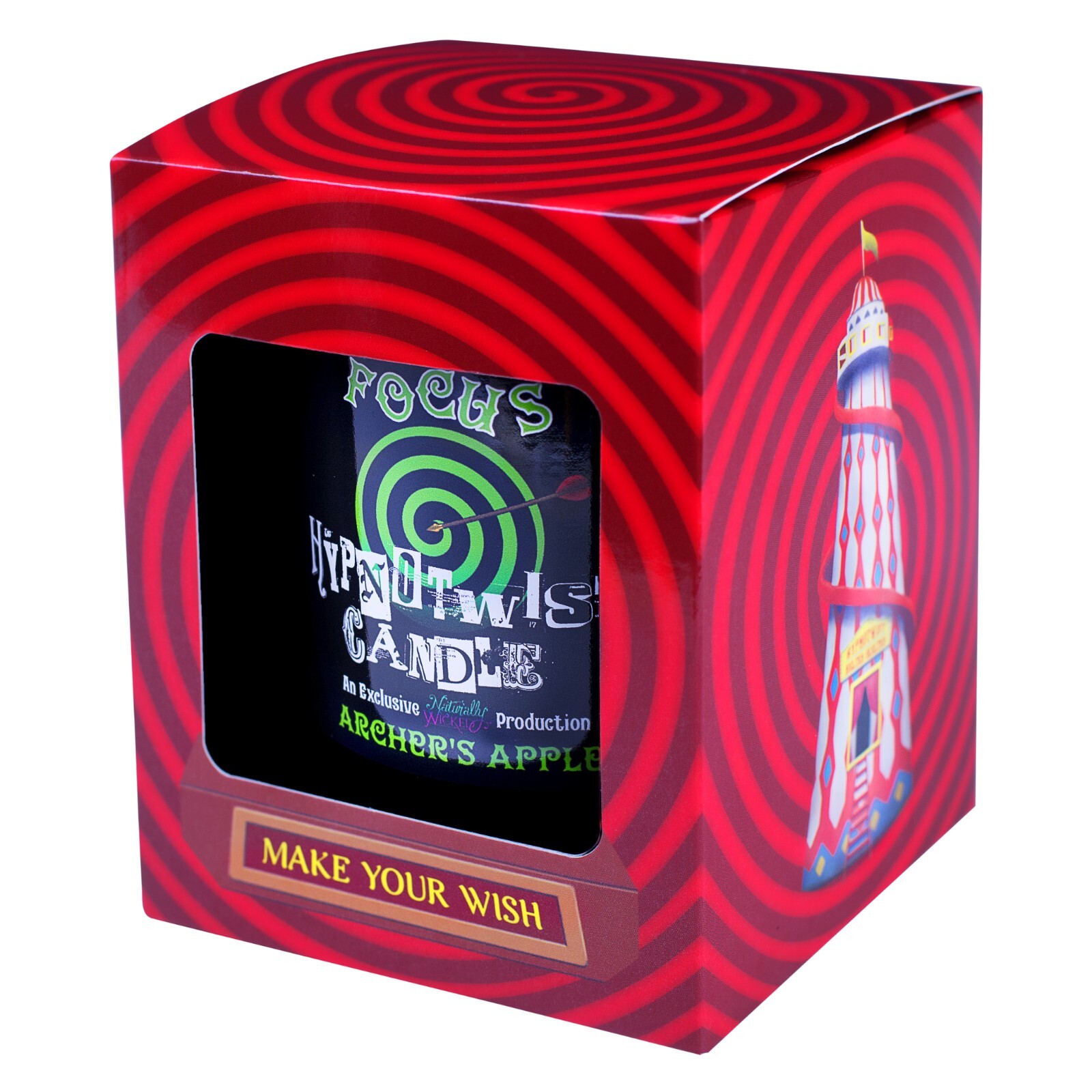 Naturally Wicked Hypnotwist Focus Candle