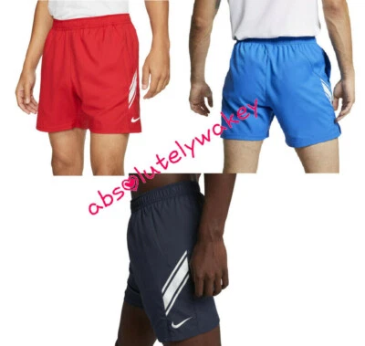 Nikecourt Dri - Fit Herren Tennis Shorts 15.2cm Laufen Fitness Training Gewebt - Bild 1 von 4