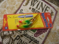 SpinFish 3.0 Yakima Bait ,,, MEXICAN HAT.,.,.  Rotating BAIT  UNRIGGED