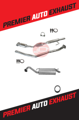 #ad FITS: 2009 2013 TOYOTA COROLLA FULL EXHAUST SYSTEM 1.8L $369.99