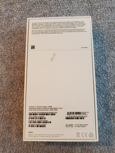 Apple iPhone XR RETAIL BOX - 128GB / Black - NO DEVICE EMPTY BOX - Zdjęcie 2 z 4