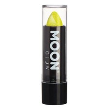 Moon Glow - Neon UV Glitter Lipstick Yellow M8459 Costume Make Up