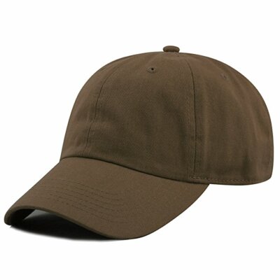New Cotton Baseball Cap Ball Dad Hat Adjustable Plain Solid Washed Men Women