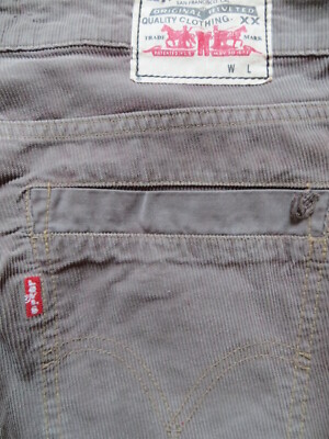 Levi's 512 Bootcut Cord Jeans Hose, W 33 /L 28, Vintage Herren Cordhose ! KULT !