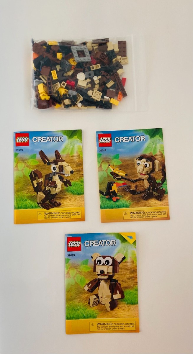LEGO 31019 Forest Animals Monkey Creator 3 in 1 673419209090| eBay