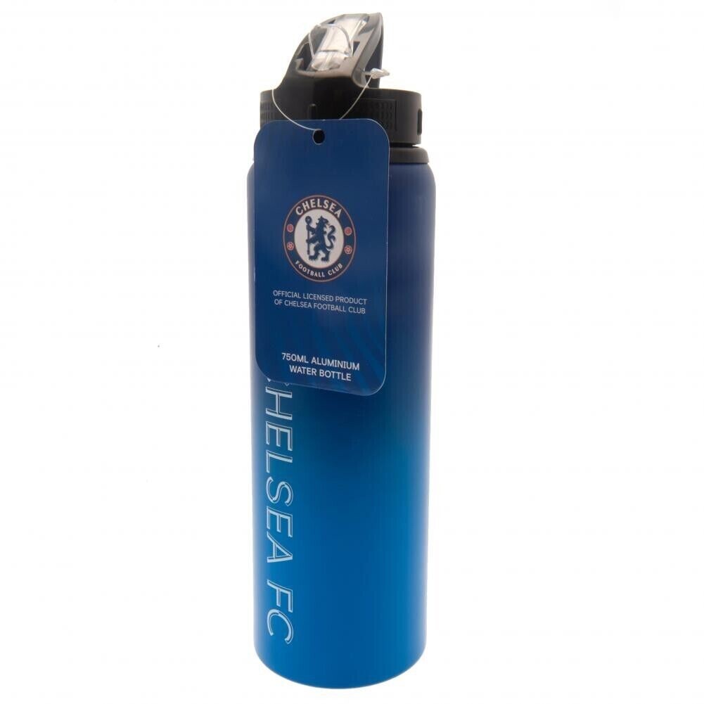 Borraccia Chelsea FC In Alluminio - 750 Ml, Prodotto Ufficiale, Con Beccuccio Chiudibile - Foto 3
