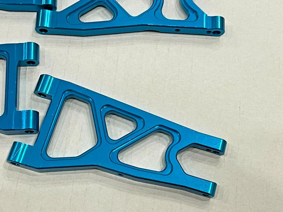 Aluminum Front and Rear Suspension A Arms for Arrma Senton 3S BLX MEGA Blue - Image 3 of 3