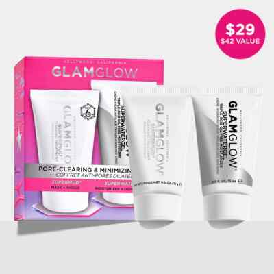 GlamGlow Pore Clearing & Minimizing Set ($42 Value)