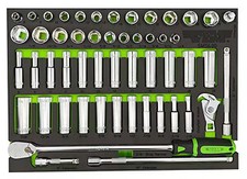 Vim Tools Sms600 38 52 Piece Drive Socket Master Set Brand New