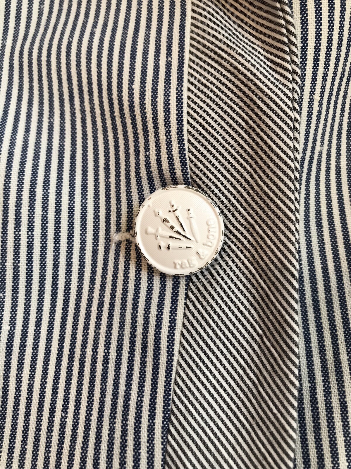 RAG and Bone  Striped  Fitted Jacket  (S  ) - image 10