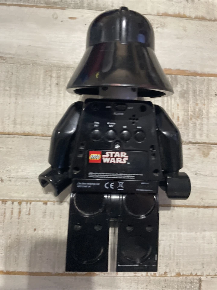 Lego Star Wars 9002113 Darth Vader Mini Figure Light Up Alarm Clock 9” Tall - Image 2 of 3