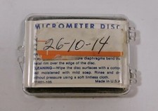 Amscope Microscope Micrometer Disc 31-16-30