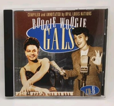 Boogie Woogie Gals CD:B, Pre-owned, Very Good Condition, Import, 2015 JSP Record