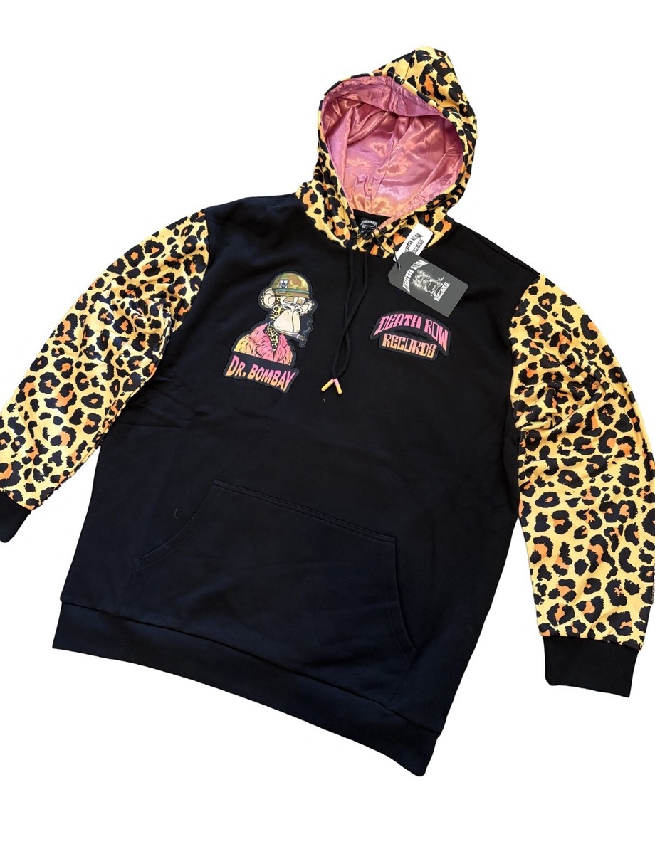 DEATH ROW X DR BOMBAY HOODIE☆日本未発売・限定品 Bored Ape Death Row Records Dr. Bombay Black Fleece Hoodie