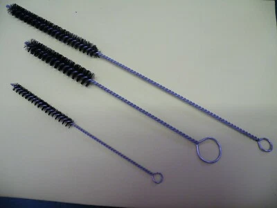 NEILSEN 3Pc Boiler & Flue Brush Set Hand Tool Plumbing Tool Garage Workshop 4829 51g 6T3