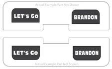 AR Dust Cover ID Decal - All Calibers, Fits 350 Legend, 300 Blackout, 6.5 Gren