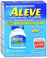Aleve Gelcaps Easy Open Arthritis Cap 40 Gelcaps (pack Of 9) on sale Aleve Gelcaps Easy Open Arthritis Cap 40 Gelcaps (pack Of 9) on sale