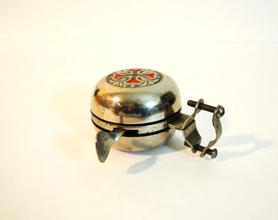 Rare Vintage BICYCLE BELL Metal Made In USA - Image 2 of 4