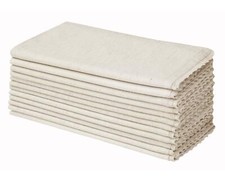 Flax Linen Cloth Napkins With Lace Set Of 12 Lunch Dinner Napkins Elegant Everyd