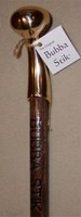 Hiking Staff Bubba Stik 52 Hiking Staff In Mahogany Stain With Rubber Tip... Hiking Staff Bubba Stik 52 Hiking Staff In Mahogany Stain With Rubber Tip...