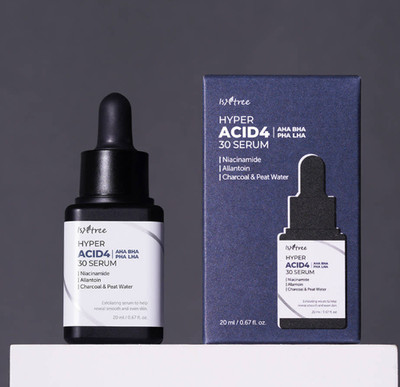ISNTREE Hyper Acid 4 AHA BHA PHA LHA 30 Serum 20ml Exfoliating Treatment