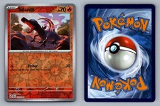 Salandit #23/142 Reverse Holo Stellar Crown Pokemon Card - LP