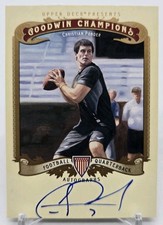 2012 Upper Deck Goodwin Champions CHRISTIAN PONDER Rookie RC Auto Minnesota A-PO
