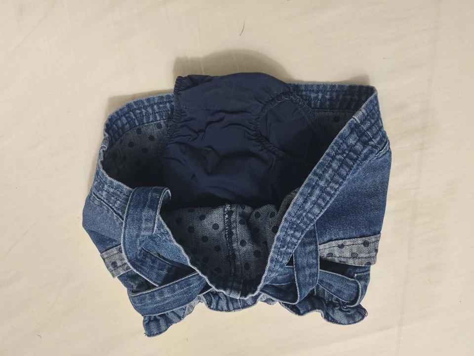 Genuine Kids Denim Skort For Girls Size 12 Months - Image 2 of 4