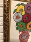 Framed Zen doodle Style Colorful Flower Art — photo 2